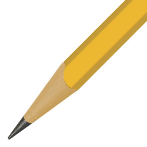 Lápiz Hexagonal Línea Amarillo No.2Hb