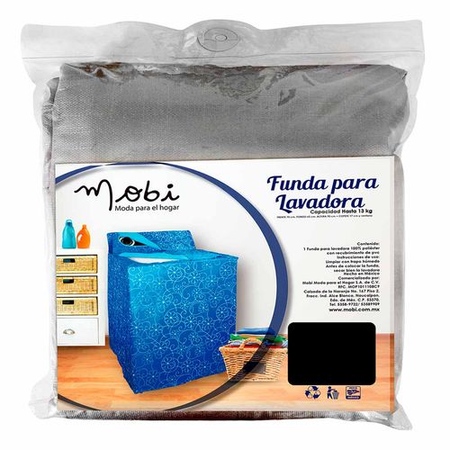 Funda de Lavadora Mobi Plata