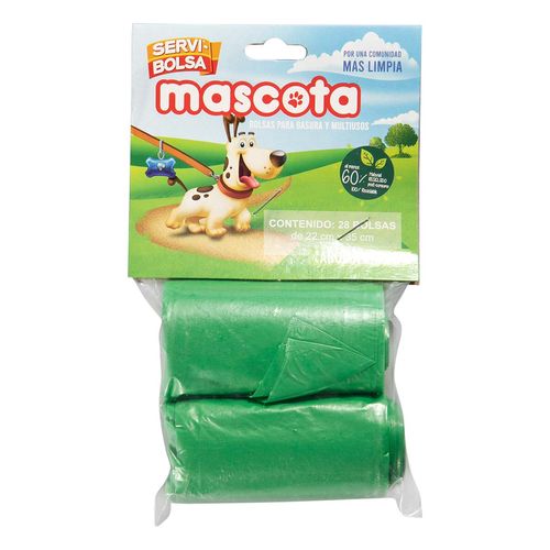 Bolsas para Desechos de Mascota Servi Bolsa 28 Bolsas