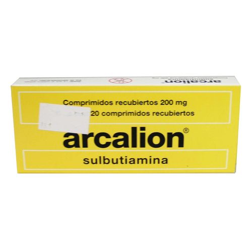 Comprimidos Arcalion 200mg Caja con 20 Comprimidos