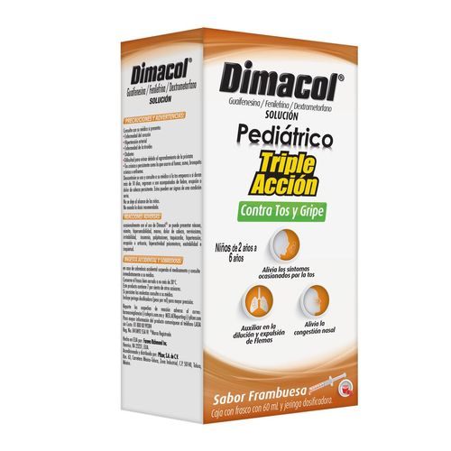 Dimacol Pediátrico Jarabe para la Tos Triple Acción 150ml