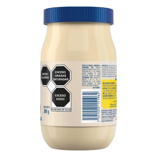 Mayonesa Hellmann's Clásica 390g