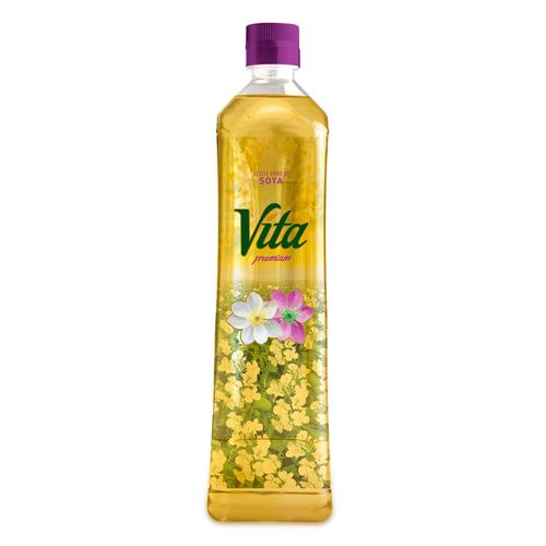 Aceite Comestible Puro De Soya Vita 825ml