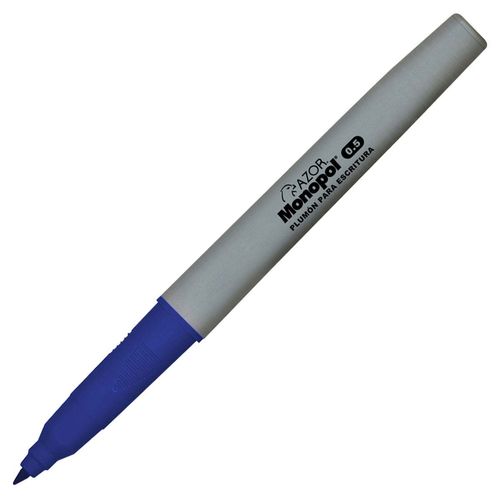 Plumon Monopol Punto Fino Azul