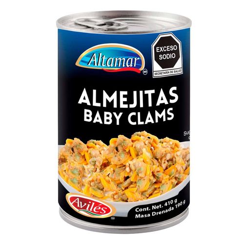 Almejitas Altamar Baby Clam 410g