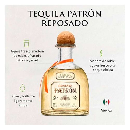 Tequila Patrón Reposado 700ml