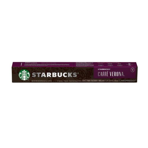 Cápsula de Café Starbucks by Nespresso Café House Verona con 10 Cápsulas de 5.5g