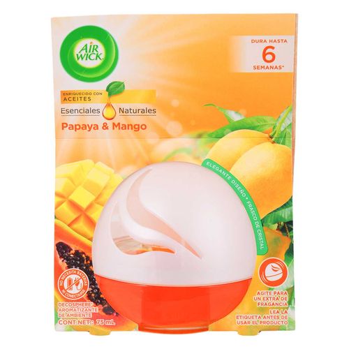 Aromatizante Líquido Airwick Decosphere Papaya Mango 75ml