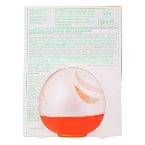 Aromatizante Líquido Airwick Decosphere Papaya Mango 75ml