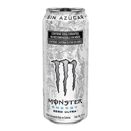 Bebida energética Monster Zero Ultra lata de 473ml