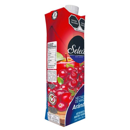 Néctar Selecto Manzana y Arándano Tetra Prisma 946ml
