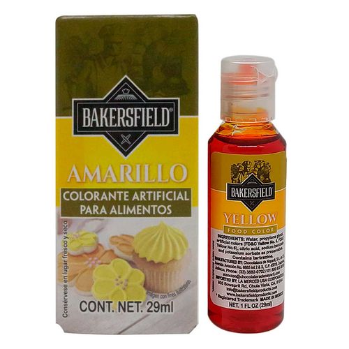 Colorante Bakersfied Amarillo 29g