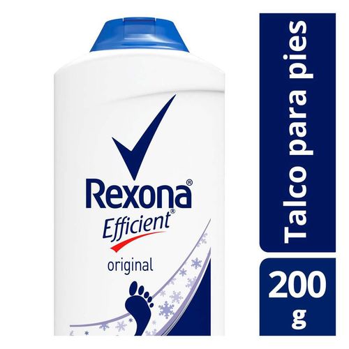 Talco Desodorante para Pies Rexona Efficient Original 200g