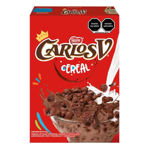 Cereal Nestlé Carlos V Sabor a Chocolate 590g