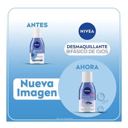 Desmaquillante facial NIVEA Bifásico de Ojos 125ml