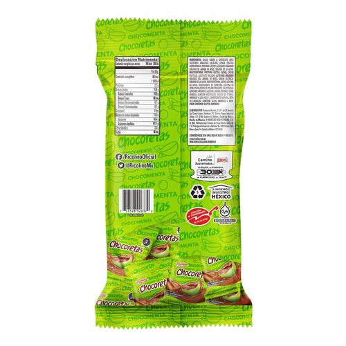 Chocolate Ricolino Chocoretas 200g