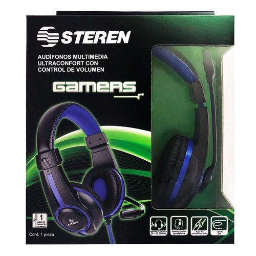 Diadema Gamer Steren con Microfono Aud-517