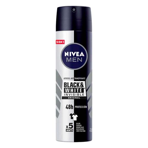 Desodorante anti manchas NIVEA MEN black & white invisible power 150ml