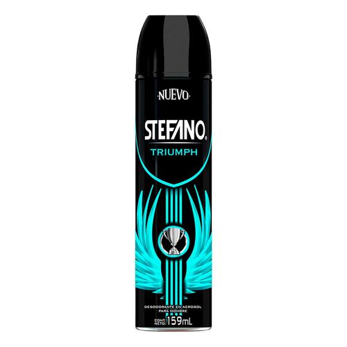 Desodorante en Aerosol Stefano Triumph 159ml