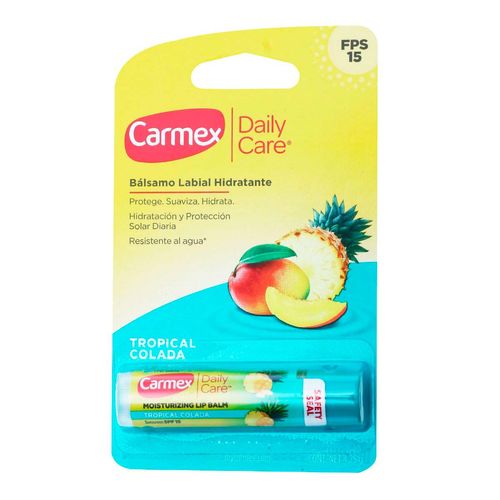 Bálsamo Labial Carmex Daily Care Tropical Colada 4.25g