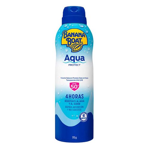 Protector Solar Banana Boat Aqua Protect 50+ FPS C-Spray 170g