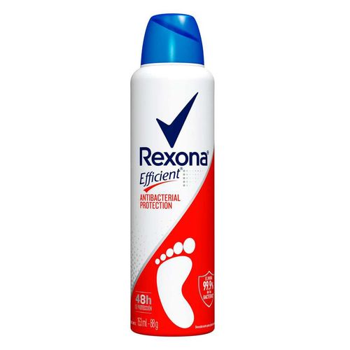 Desodorante para Pies Rexona Efficient Antibacterial 153ml