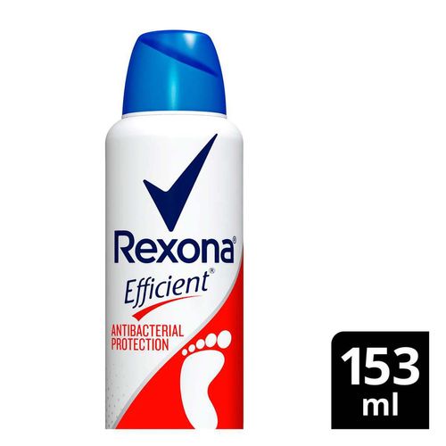 Desodorante para Pies Rexona Efficient Antibacterial 153ml