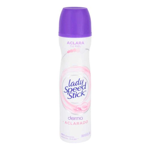 Antitranspirante en Aerosol Lady Speed Stick Derma+Aclarado Perla 91g