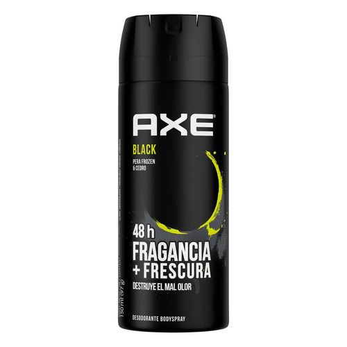 Desodorante en aerosol Axe Black 150ml