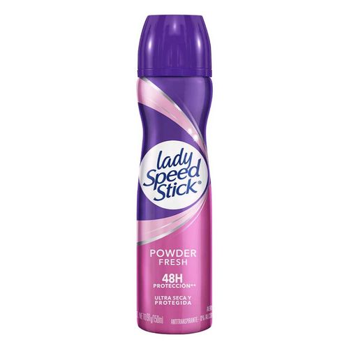 Desodorante Antitranspirante en Aerosol Mujer Lady Speed Stick Powder Fresh 91g