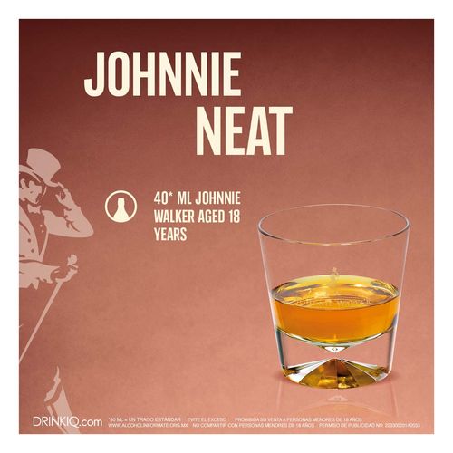 Whisky Johnnie Walker 18 Blended Scotch  750ml
