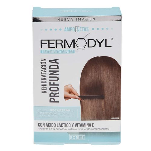Tratamiento Capilar Fermodyl Rehidratación Profunda 6 Ampolletas de 10ml