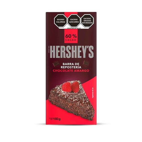 Barra de Repostería Hershey's Chocolate Amargo 150g