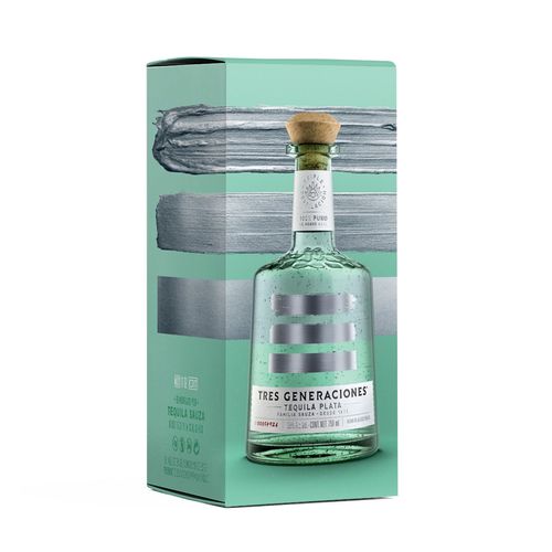Tequila Tres Generaciones Plata 750ml
