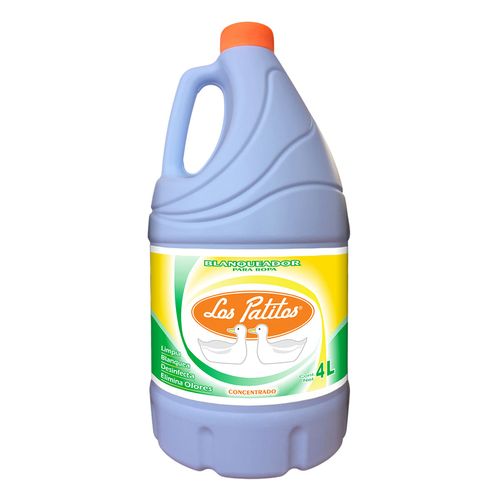 Blanqueador Líquido Los Patitos Concentrado 4L
