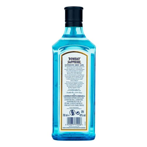 Ginebra Bombay Sapphire 700ml