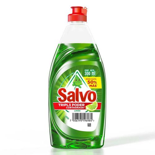 Lavatrastes Salvo Limón 300ml