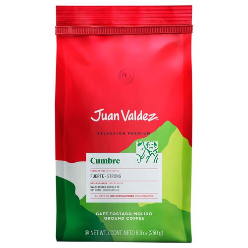 Café Juan Valdez Molido Cumbre 250g