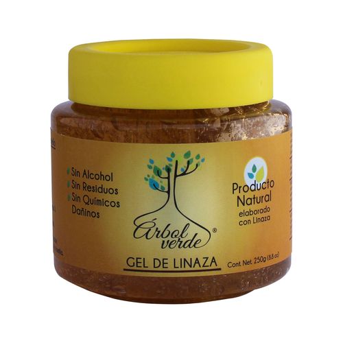 Gel para Peinar Árbol Verde Linaza 250g