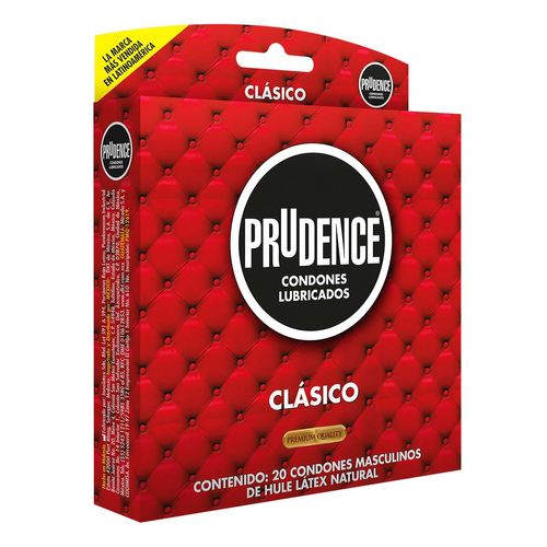 Condones de Látex Prudence Clásico 20 Condones