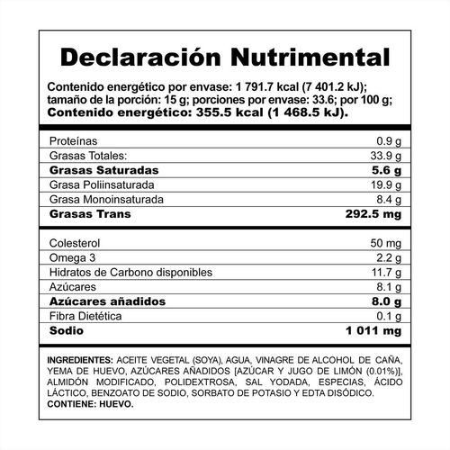 Aderezo De Mayonesa Mccormick 420g