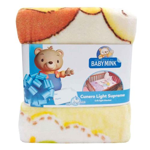 Cobertor Baby Mink Cunero Light Supreme