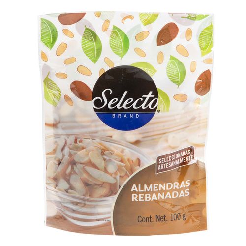 Almendra Rebanada Selecto Brand 100g