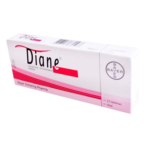 Tabletas Diane Caja con 21 Tabletas