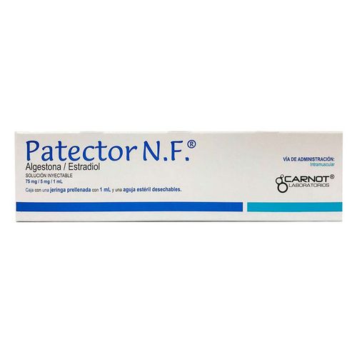 Solución Inyectable Patector N.F. Jeringa Prellenada con 1ml y Aguja Estéril