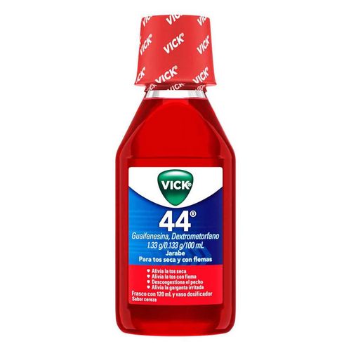 Jarabe Vick 44 Tos Seca y Tos con Flemas 120ml