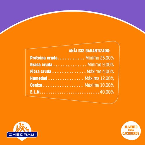 Alimento Seco para perro Chedraui Cachorro 4kg
