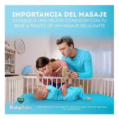 Balsamo para Bebés Vick BabyBalm 50g