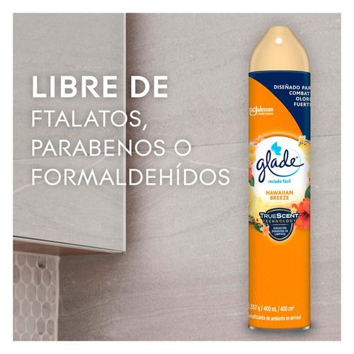 Aromatizante en Aerosol Glade Hawaiian Breeze 400ml