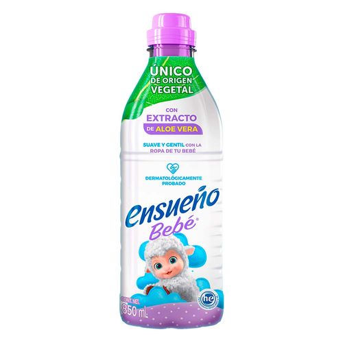 Suavizante de Telas Ensueño Bebé con Aloe Vera 850ml